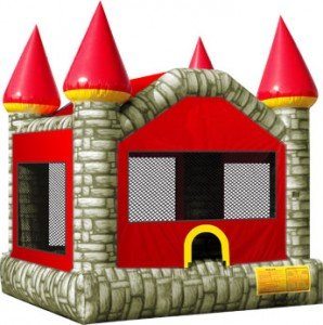Brick Castle bounce house